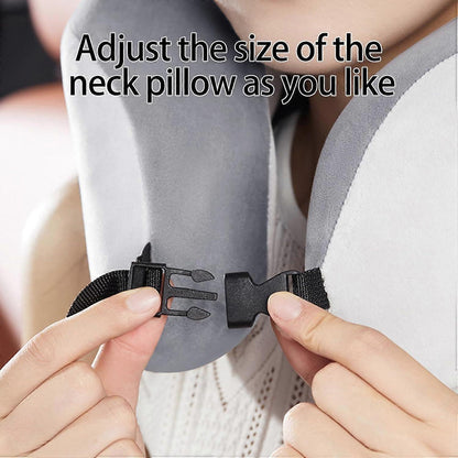 Foam Neck Support Pillow - U-Shaped Travel Pillow for Neck and Spine Alignment V1263-JX-3723