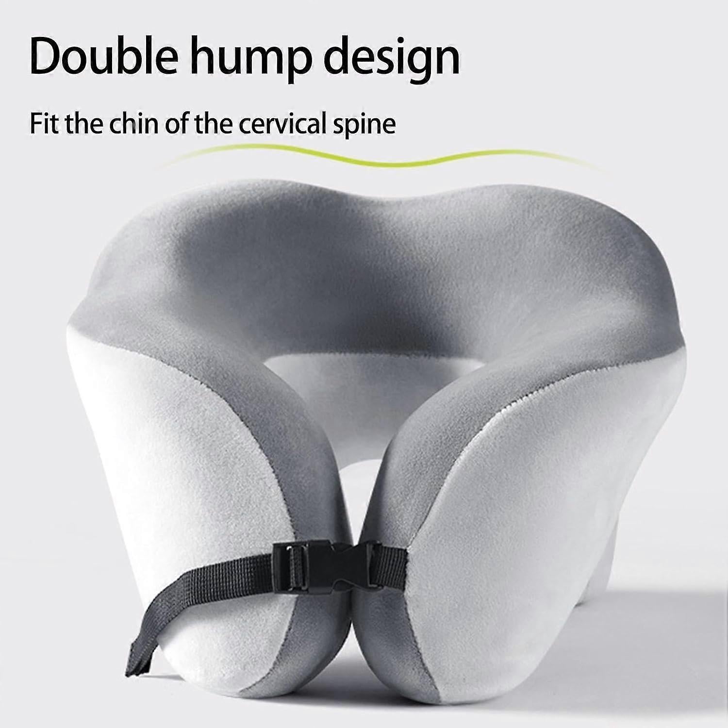 Foam Neck Support Pillow - U-Shaped Travel Pillow for Neck and Spine Alignment V1263-JX-3723
