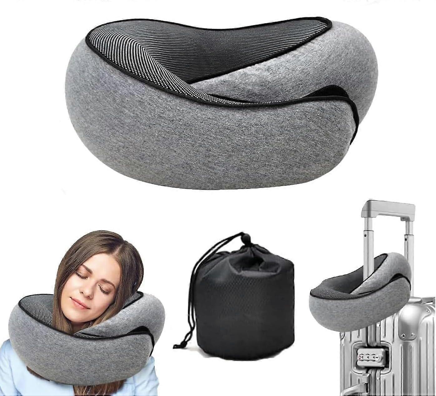 Travel Neck Pillows for Airplane Travel Comfort Support Cushion V1263-JX-3729
