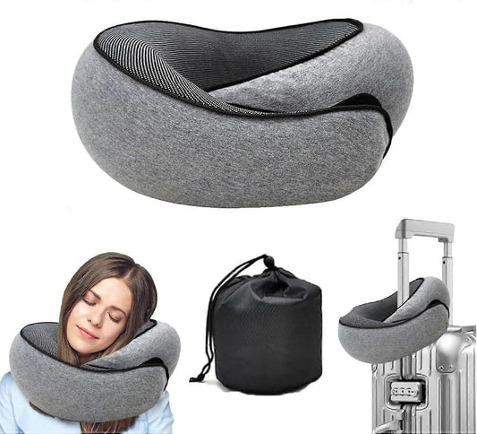 Travel Neck Pillows for Airplane Travel Comfort Support Cushion V1263-JX-3729