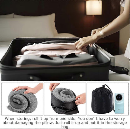 Travel Neck Pillows for Airplane Travel Comfort Support Cushion V1263-JX-3729