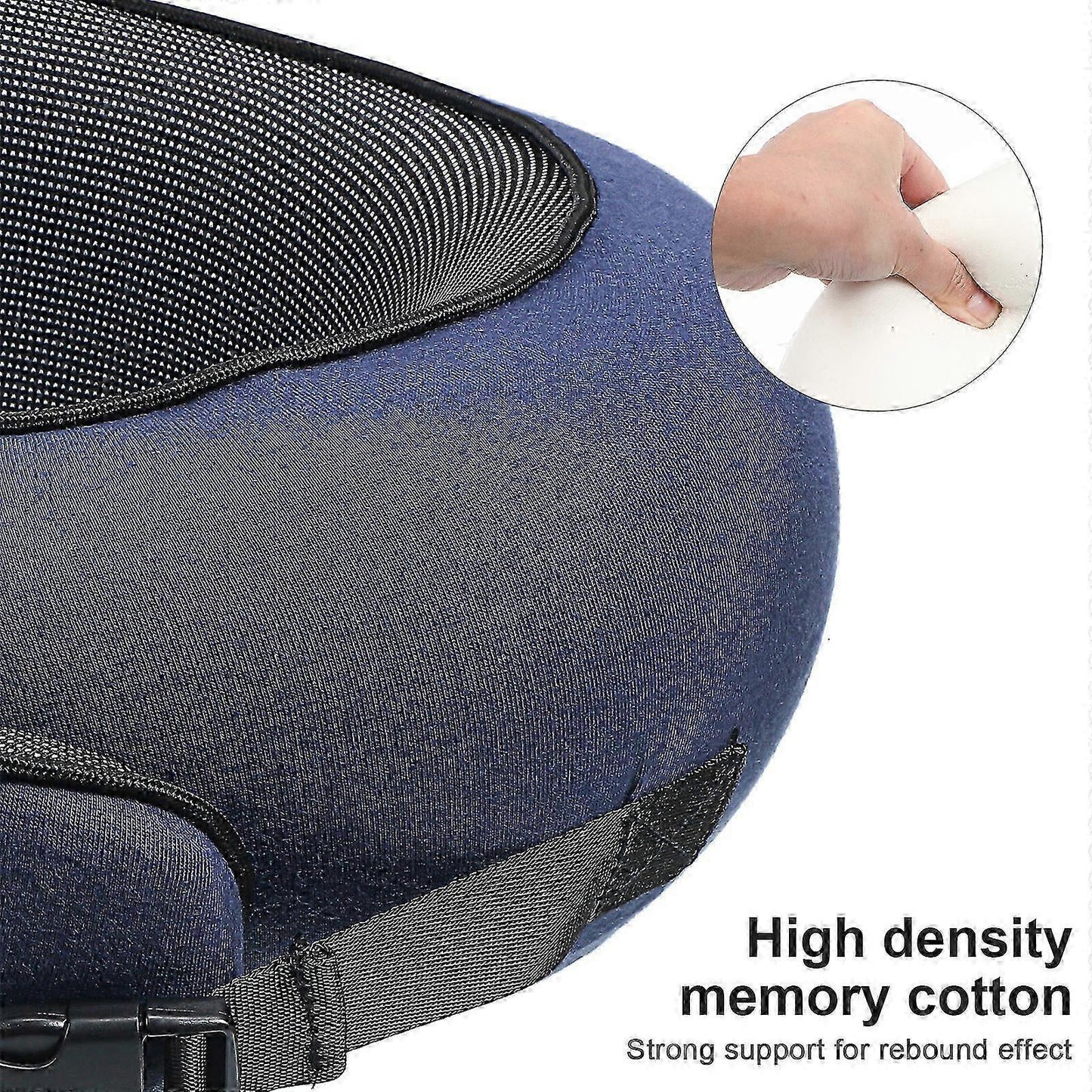 Travel Pillow Neck Support Headrest Pillow for Comfort Travel V1263-JX-3731
