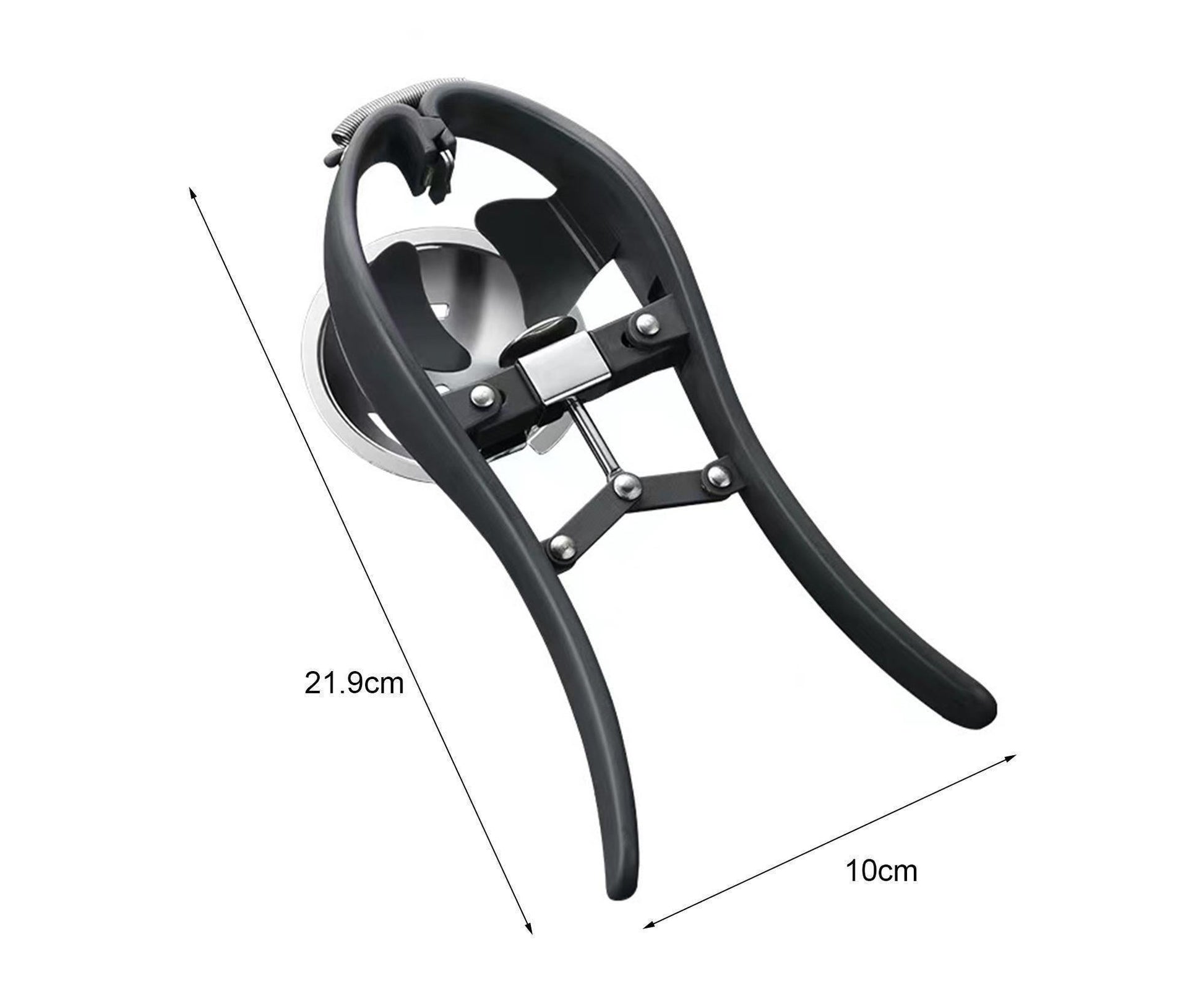 Egg Opener Detachable Filter Kitchen Egg Scissors -Black V1263-JX-374