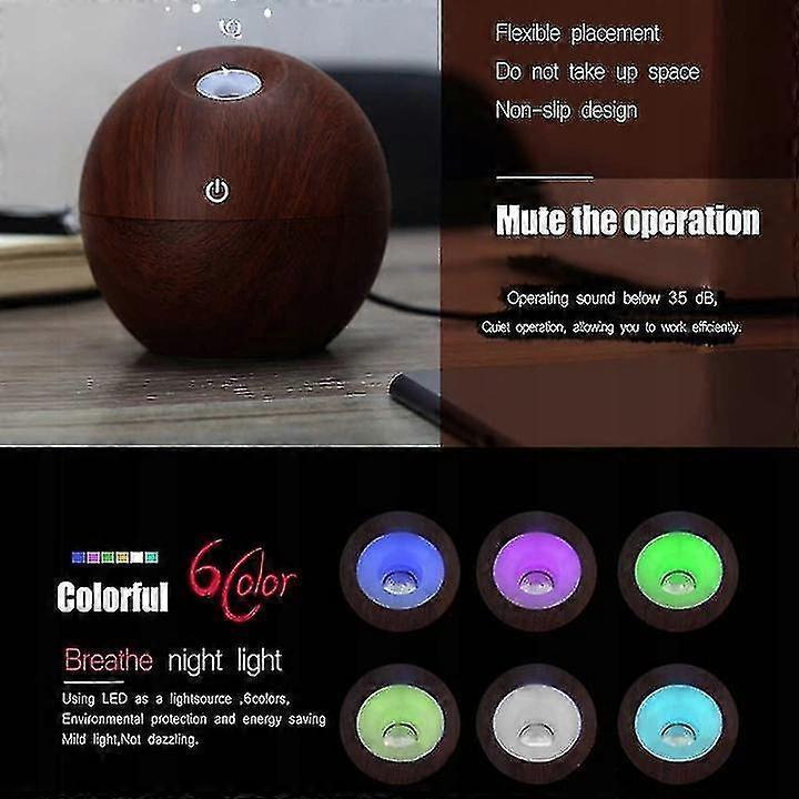 USB Ball Humidifier & Aroma Diffuser, Small Air Purifier for Home V1263-JX-3742