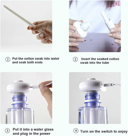 Mini Travel Humidifier, USB Personal Cool Mist for Car or Home V1263-JX-3743