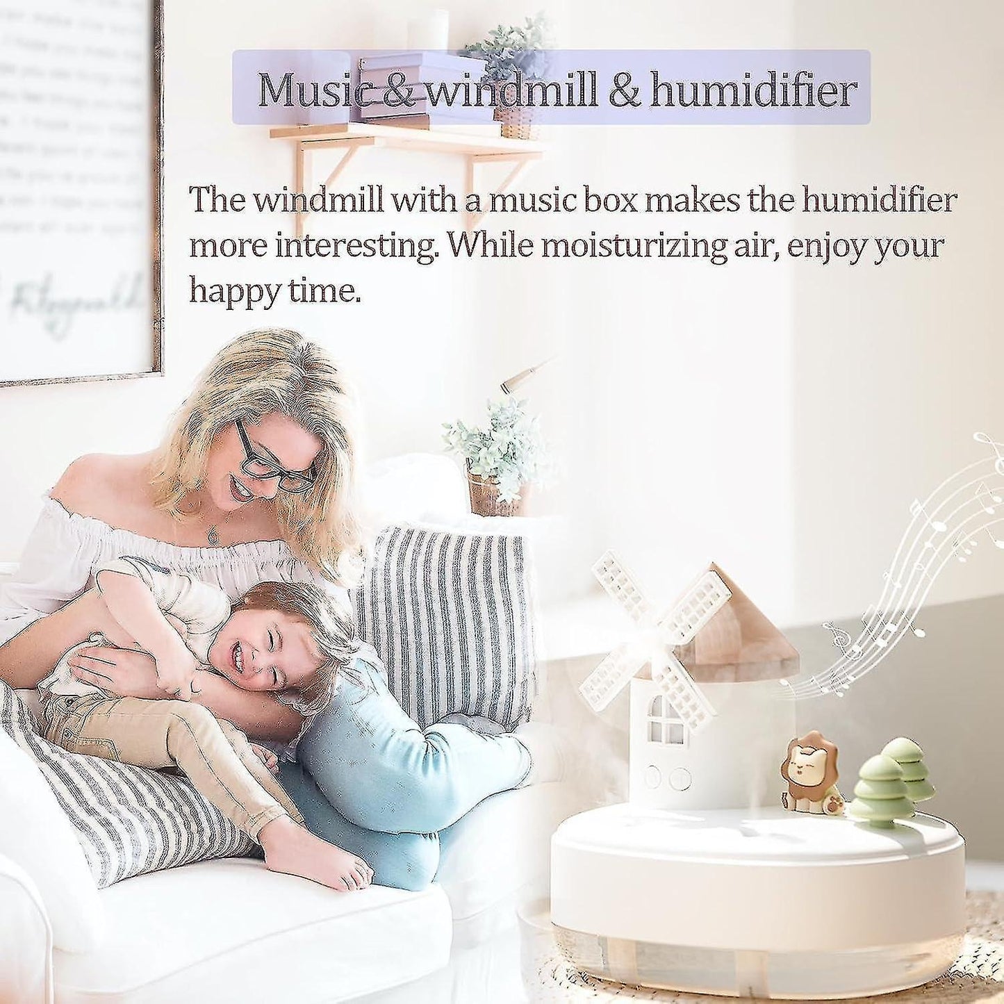 Wireless Mini Humidifier for Bedroom, Portable Babies Humidifier V1263-JX-3744