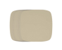 100Pcs Non-Stick Oilproof Barbecue Kitchen Oven Baking Pan BBQ Liner Papers Mats-Khaki 8.5 inch V1263-JX-375