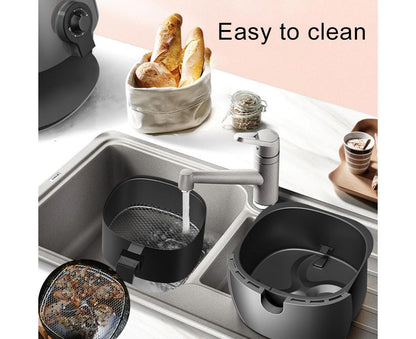 100Pcs Non-Stick Oilproof Barbecue Kitchen Oven Baking Pan BBQ Liner Papers Mats-Khaki 8.5 inch V1263-JX-375