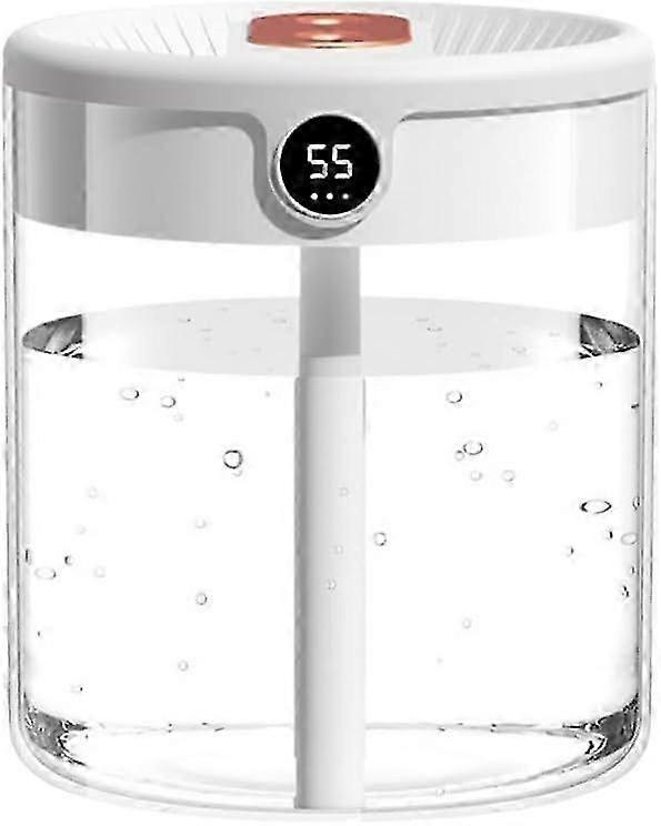 2L Cool Mist Air Humidifier with Night Light, Ultra Quiet Home Bedroom Humidifier V1263-JX-3753