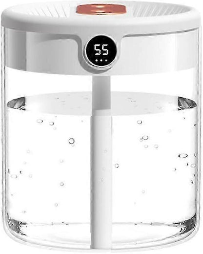 2L Cool Mist Air Humidifier with Night Light, Ultra Quiet Home Bedroom Humidifier V1263-JX-3753