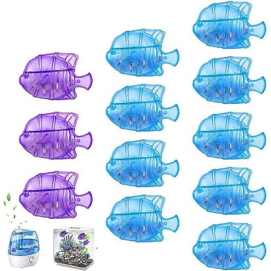 12pcs Humidifier Tank Cleaning Fish, Cleaner for Warm & Cool Mist Humidifiers V1263-JX-3756