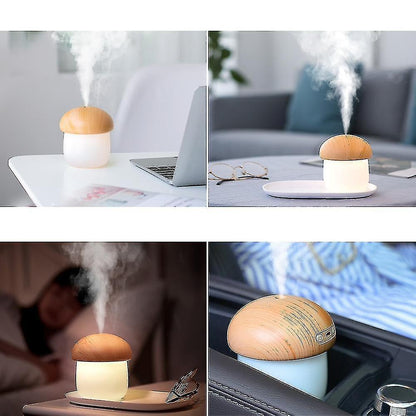 250ml Mushroom Humidifier with Night Light, Mini Mist Humidifier V1263-JX-3758