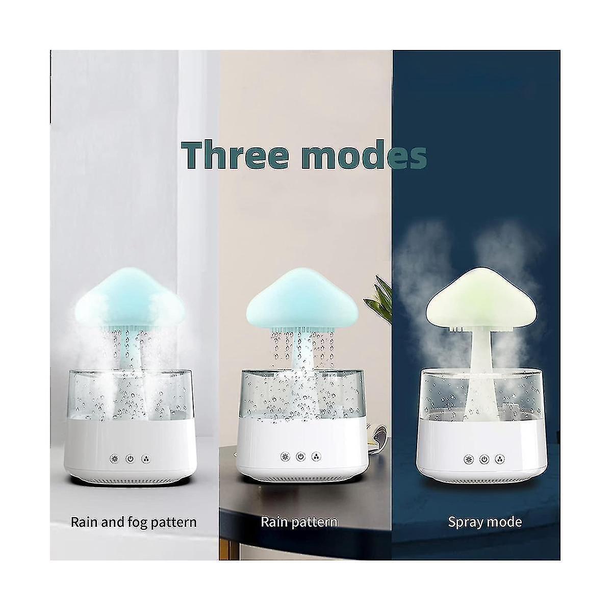 Rain Cloud Humidifier Diffuser, USB Mini Desktop Humidifier V1263-JX-3761