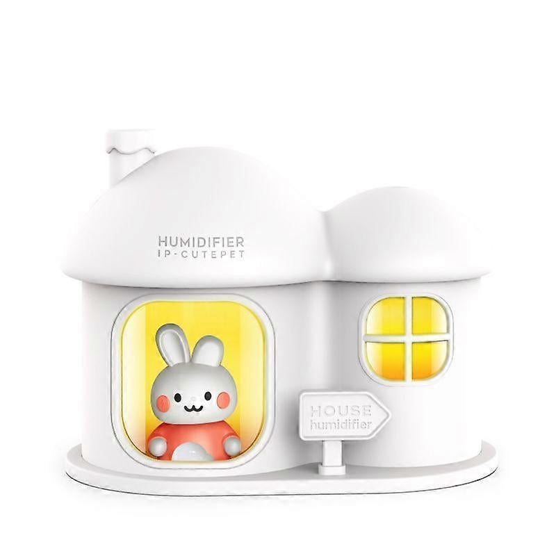 300ml Small Air Humidifier with Color Light, Quiet Mini Humidifier for Home V1263-JX-3765