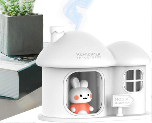 300ml Small Air Humidifier with Color Light, Quiet Mini Humidifier for Home V1263-JX-3765