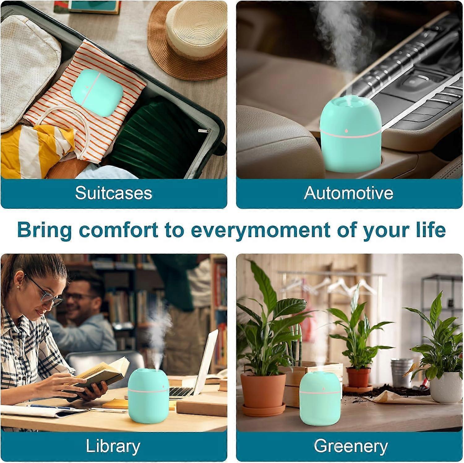 Air Humidifier for Bedroom, Babies Room, Plants, Quiet Mist Maker V1263-JX-3767