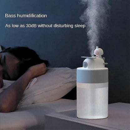 Mini Cold Fog Humidifier with Night Light, Quiet Air Humidifier for Babies V1263-JX-3770