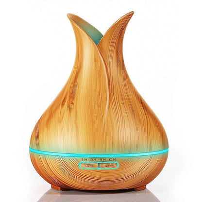 Light Wood Aroma Humidifier, Ultrasonic Air Mist Diffuser V1263-JX-3778