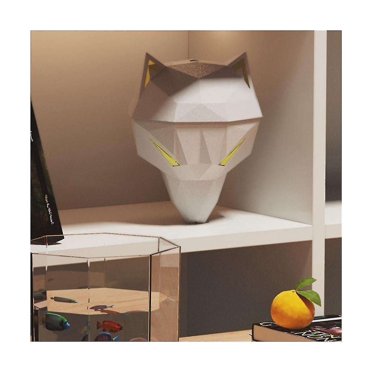 650ml Wolf Shaped Cool Mist Humidifier for Bedroom, Gaming Desk Humidifier V1263-JX-3779