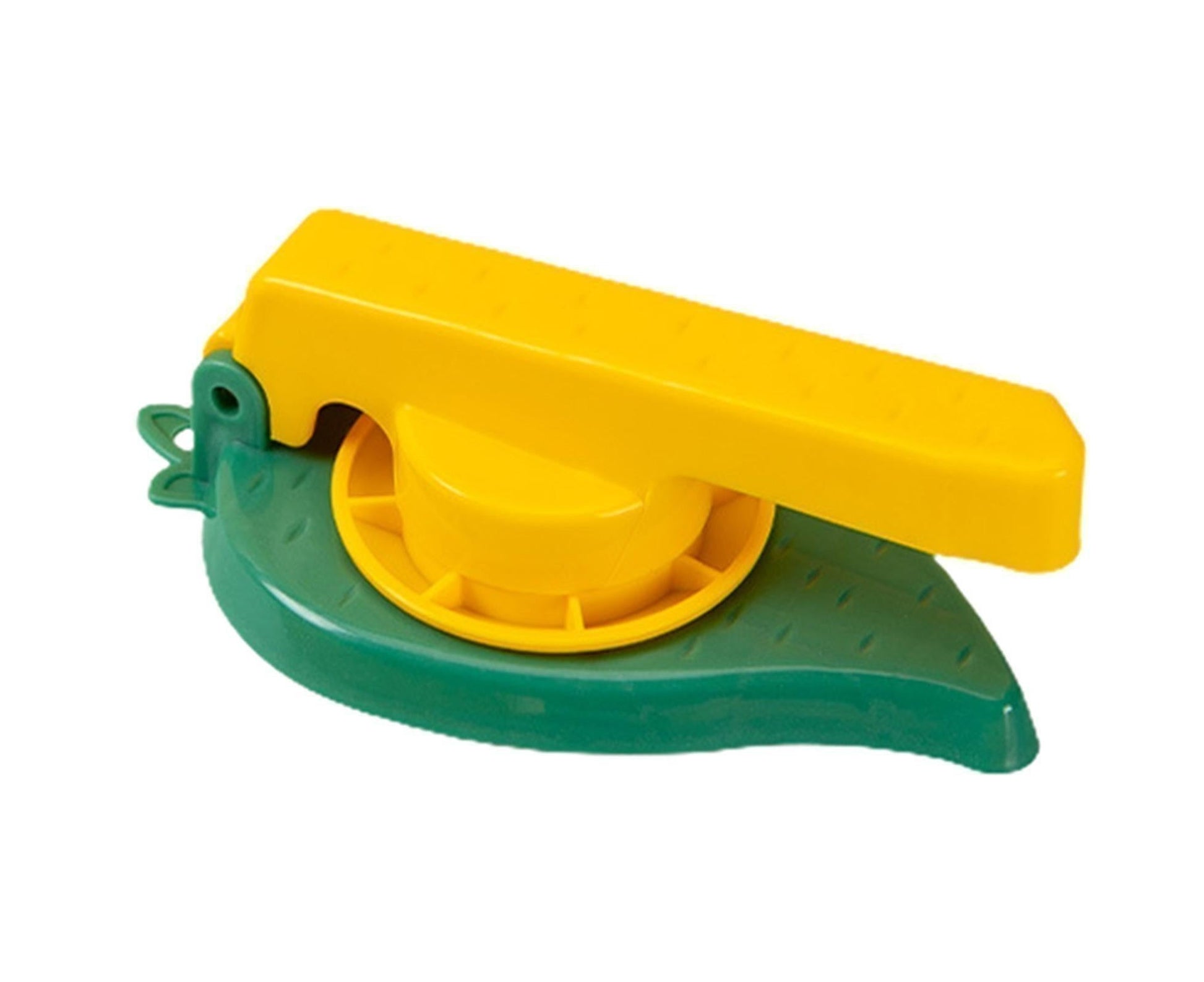 Dumpling Maker Quick Demoulding Non-slip Plastic Kitchen Tool-Yellow&Green V1263-JX-378