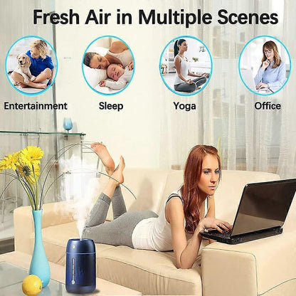 Portable Mini Humidifier for Bedroom, Travel, Plants, USB Air Humidifier V1263-JX-3781