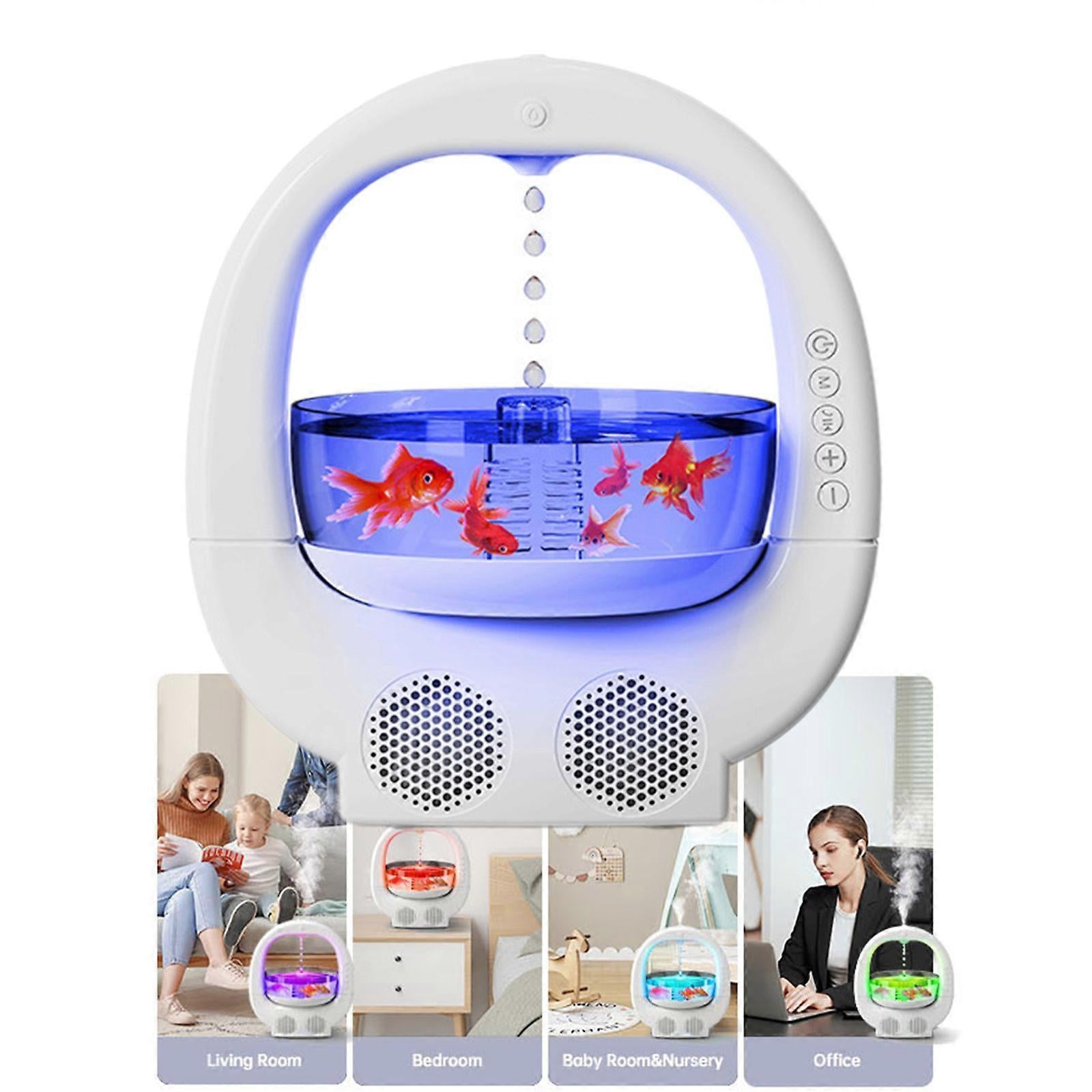 White Multifunctional Home Humidifier with Water Mist for Bedroom V1263-JX-3789