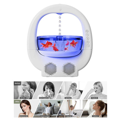 White Multifunctional Home Humidifier with Water Mist for Bedroom V1263-JX-3789
