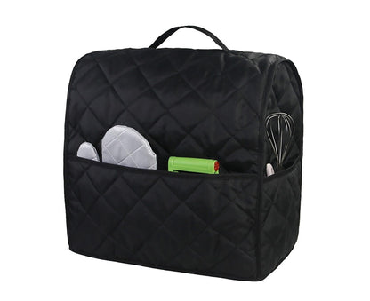 Mixer Cover Soft Touching with Pockets 5 Colors secure to Use Dust Cover for Kitchen-Black V1263-JX-379