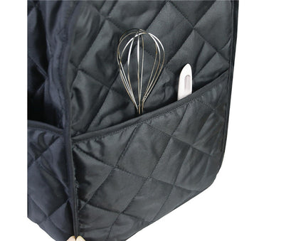Mixer Cover Soft Touching with Pockets 5 Colors secure to Use Dust Cover for Kitchen-Black V1263-JX-379