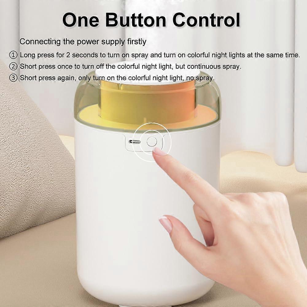 Cool Mist Air Humidifier with Night Light, Portable USB Humidifier V1263-JX-3790