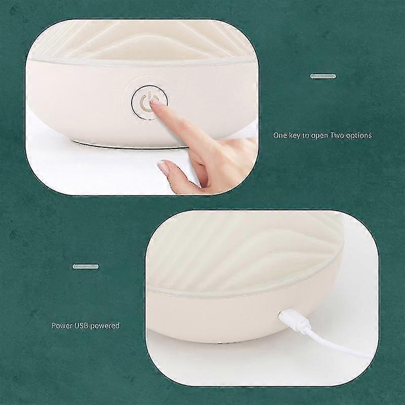 700ml Cool Mist Humidifier with Night Light, Quiet Top Fill Humidifier for Bedroom & Office V1263-JX-3791