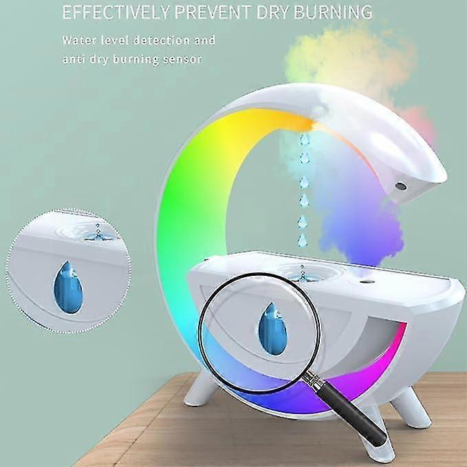 800ml Anti-Gravity Rain Cloud Humidifier, Cool Mist Humidifier with 7-Color Light V1263-JX-3792