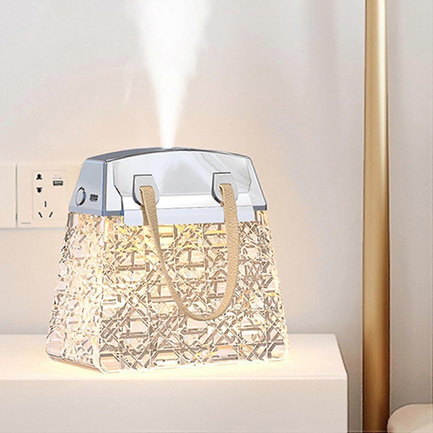 USB Humidifier, Mini Quiet Desktop Humidifier Diffuser for Bedroom or Travel V1263-JX-3793