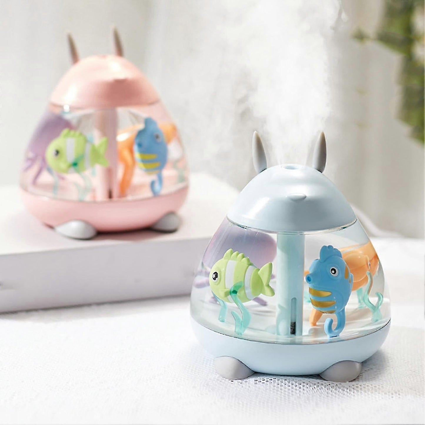 Portable USB Desk Humidifier, Silent Mini Mist Maker for Home, Travel, Office V1263-JX-3796