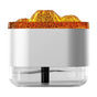 300ml Flame Effect Aromatherapy Humidifier with LED Light, Quiet USB Humidifier V1263-JX-3801