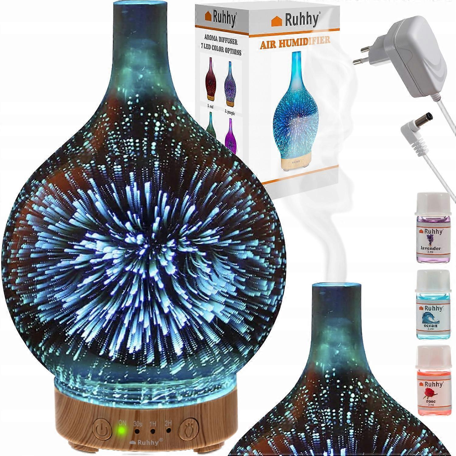 Air Humidifier with Aromatherapy Function and Soft Lamp Light V1263-JX-3805