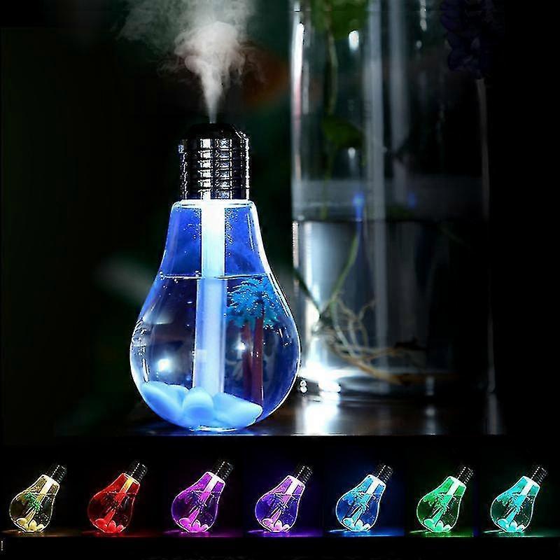 Saturn USB Humidifier, Mini Air Purifier & Humidifier with Wooden Base V1263-JX-3814