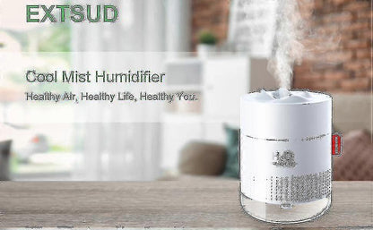 500ml Cool Mist Humidifier, Quiet Air Humidifier for Bedroom or Office V1263-JX-3815