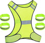 Reflective Vest, High Visibility Reflective Gear for Outdoor Activities and Sports V1263-JX-3818