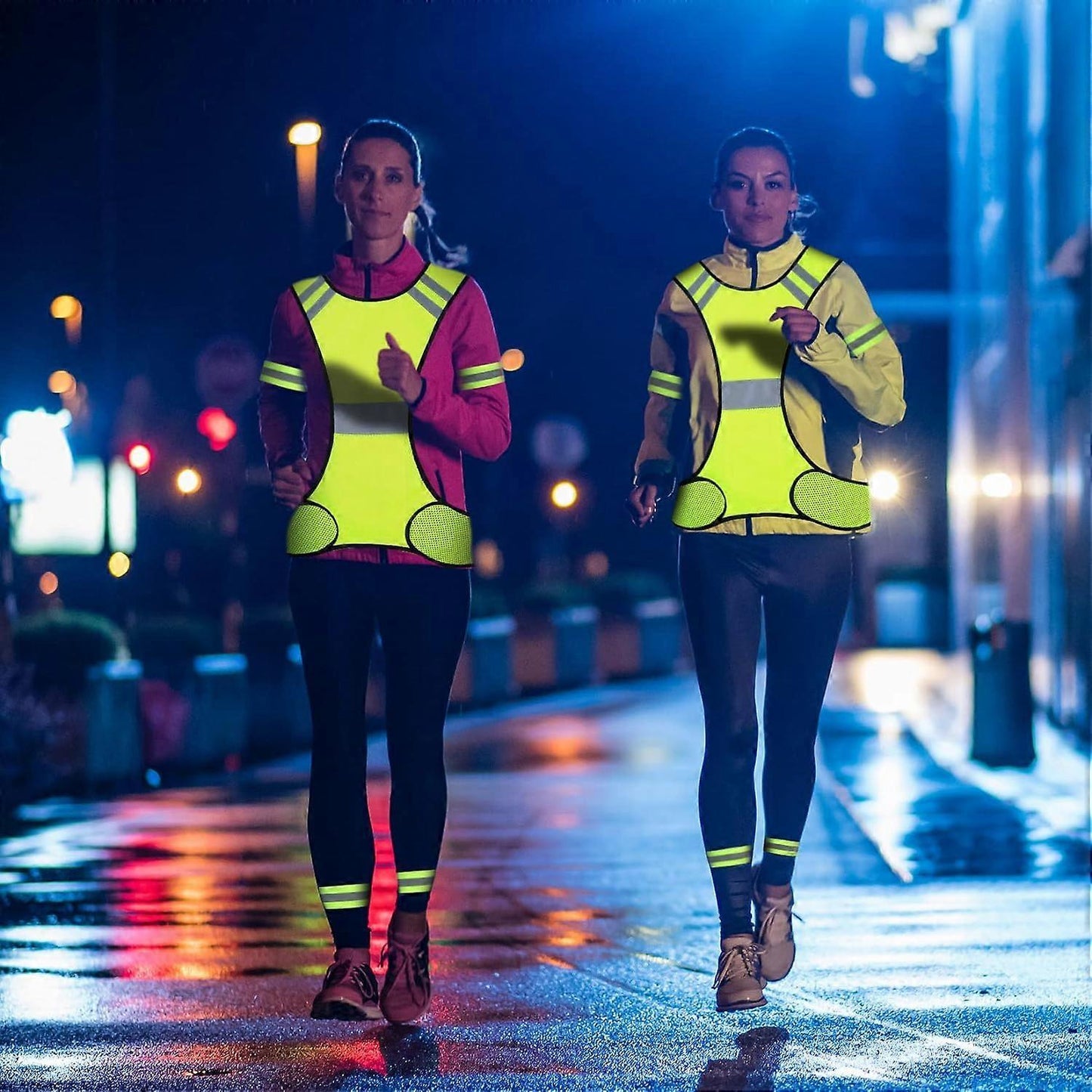 Reflective Vest, High Visibility Reflective Gear for Outdoor Activities and Sports V1263-JX-3818