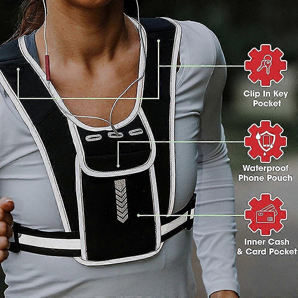 Reflective Gear for High Visibility Running, Cycling, Walking at Night V1263-JX-3819