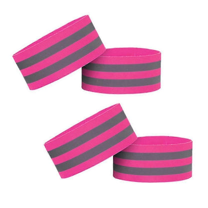 4pcs Reflective Bands, Adjustable Reflector Straps, High Visibility Night Gear V1263-JX-3821