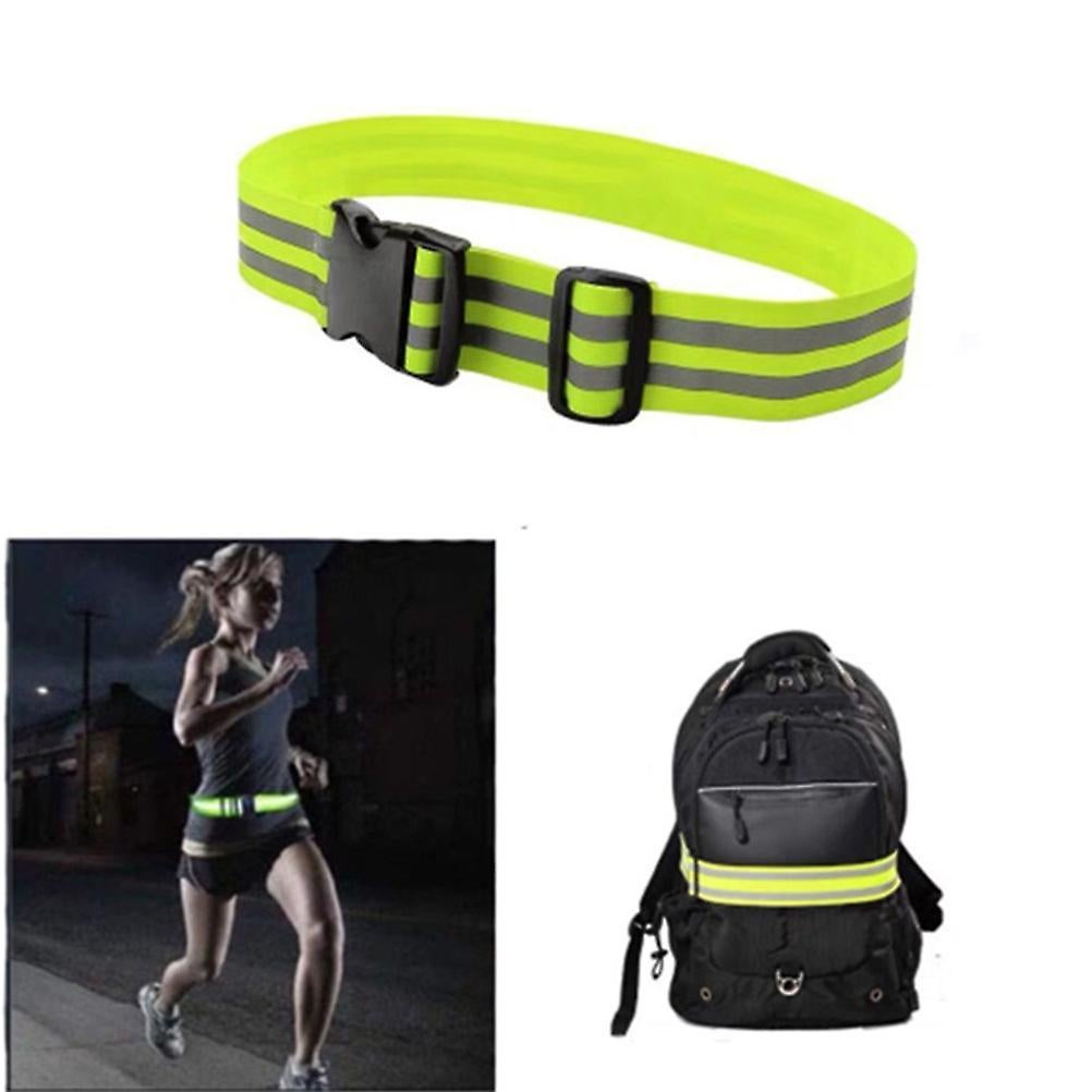 Adjustable Reflective Belt, Portable Running Reflective Gear with Security Tape V1263-JX-3822