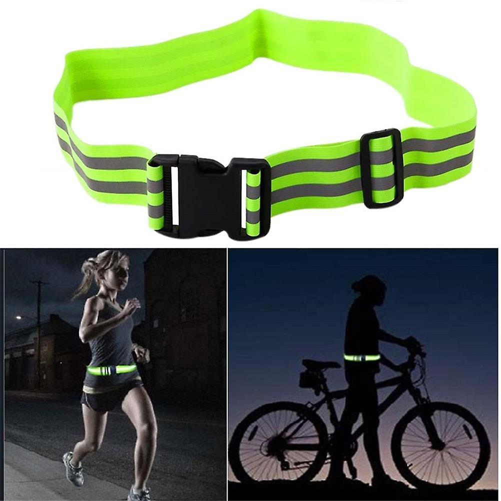 Adjustable Reflective Belt, Portable Running Reflective Gear with Security Tape V1263-JX-3822