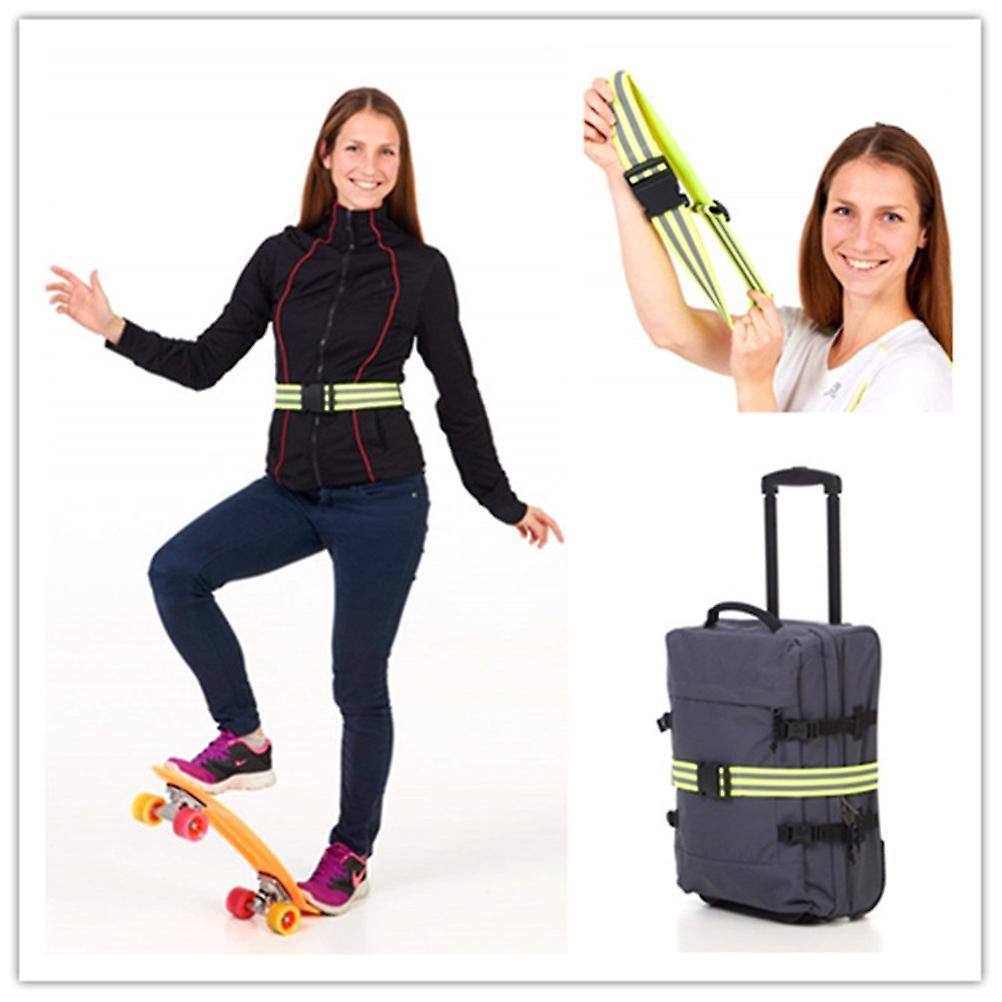 Adjustable Reflective Belt, Portable Running Reflective Gear with Security Tape V1263-JX-3822
