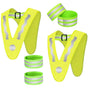 Babies Reflective Vest with Wrist Bands, Outdoor High Visibility Reflective Gear V1263-JX-3825