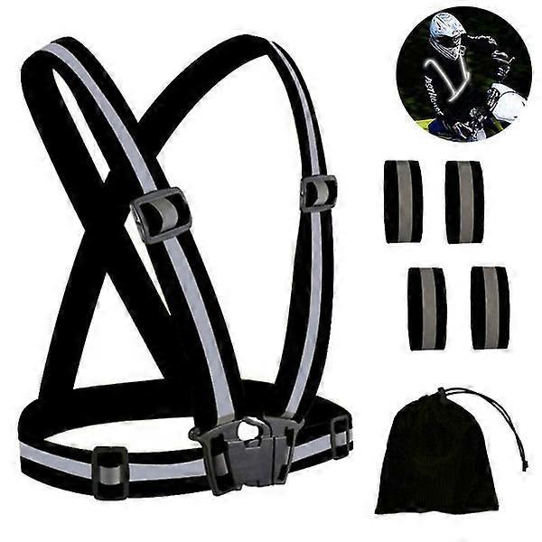 Reflective Gear for Night Running, Walking, Jogging with Hi-Vis Bands V1263-JX-3826