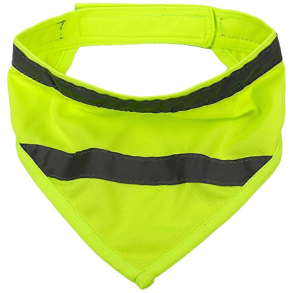 Reflective Dog Scarf, Reusable Polyester Dog Bandana Outdoor Gear - Size L V1263-JX-3828