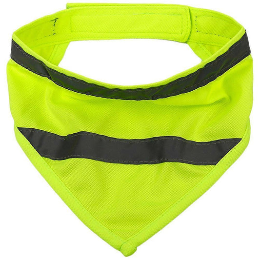 Reflective Dog Scarf, Reusable Polyester Dog Bandana Outdoor Gear - Size L V1263-JX-3828