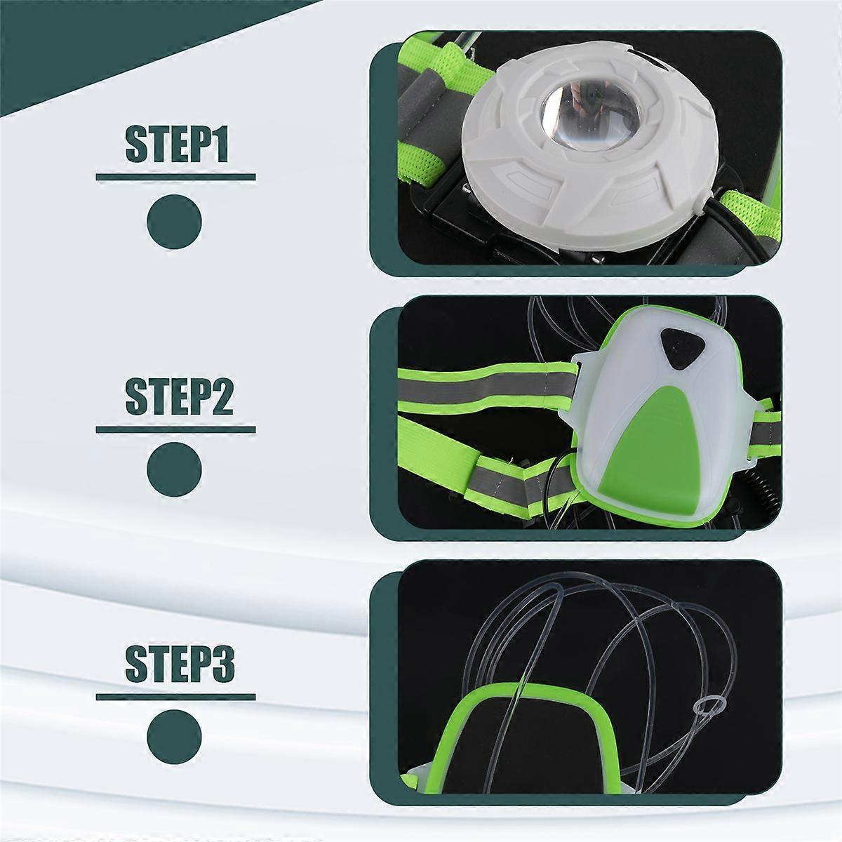 LED Reflective Vest, Rechargeable Running Gear with Multicolor Lights for Men & Women V1263-JX-3829
